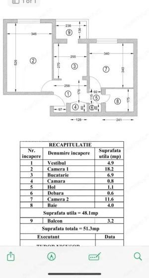 Apartament 2 camere 60 MP |Parcul Herastrau-Baneasa-Aviatiei|Loc Parcare Inclusa - imagine 13