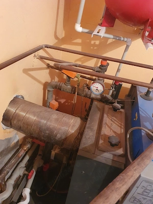 centrala termica lemn si carbune atmos 32 kw