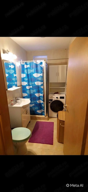 Apartament cu 2 camere mobilat si utilat 2 BALCOANE Giroc  - imagine 5