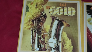 6 discuri viniluri lp . impecabile in gold ( sax - country guitar - hammond - orchestra - clarinet ) - imagine 5