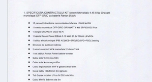 Kit 10 panouri fotovoltaice 445 kw cu baterie de stocare si invertor  - imagine 2