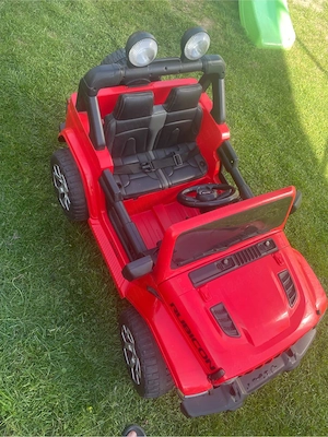 Vand masinuta Electrica Rubicon Jeep 4x4 stare excelenta  - imagine 4