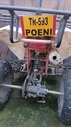 atv de 124cc  foarte bun de mers cu el prin padure si camp - imagine 5