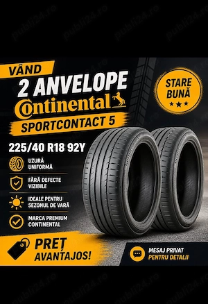 Continental SportContact5 -2buc