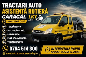 Tractari Auto si Asistenta Rutiera LKY 24 7  | Interventii Rapide Caracal, Olt