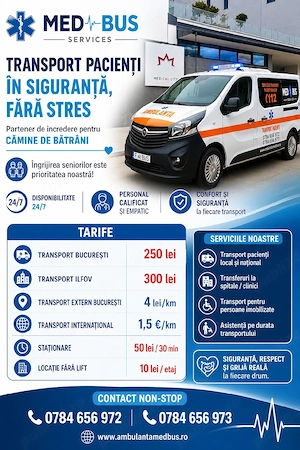 Ambulanță privata*Transport pacienti *