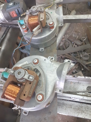 ventilator centrala termica arzator ulei ars forja - imagine 2