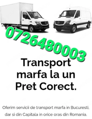Transport marfa mobila materiale construcții mobila debarasam mutari