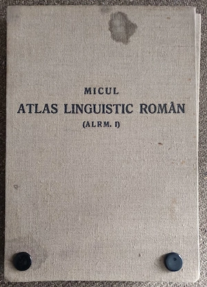 Micul atlas linguistic roman Partea I (ALRM I) vol. I - 1938 - cu toate planșele