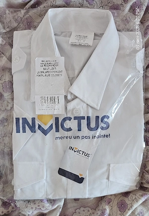 Cămăși de vară Invictus, cu epoleți