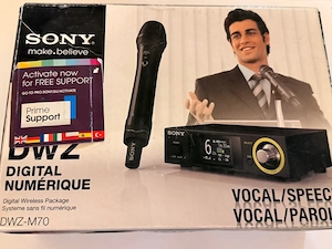 Sistem audio wireless Sony DWZ-M70