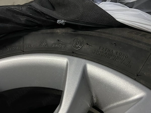 Vand 4 roți originale BMW X3 R18 – Bridgestone RunFlat + jante OEM - imagine 5