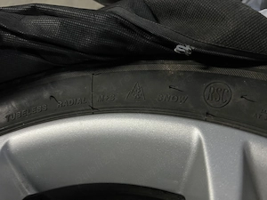 Vand 4 roți originale BMW X3 R18 – Bridgestone RunFlat + jante OEM - imagine 4