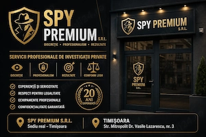 DETECTIVI PARTICULARI Timisoara -Servicii complete antiinterceptare prin SPYPREMIUM  - imagine 1