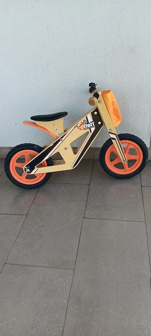 Bicicleta fara pedale lemn 12inch
