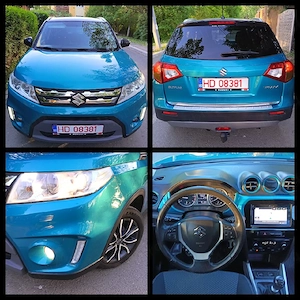 Suzuki Vitara*SUV*2016*1.6 D*130 Cp*6+1 V*Clima*Pilot*Navi+Cameră*Led*Jante Aliaj*Euro 6!  - imagine 7