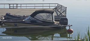 barca cu motor 100 cp in 4 timpi yamaha