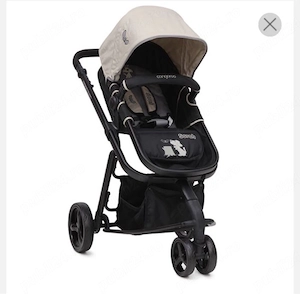 Carucior 3in1 Cangaroo Sarah bej - imagine 2