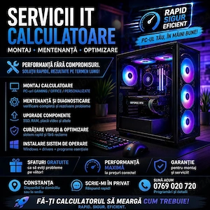      Calculatorul tău merge greu sau vrei unul nou, dar nu știi de unde să începi?