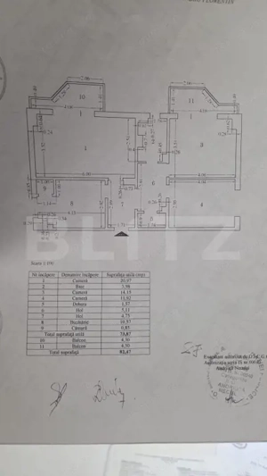 Apartament 3 camere, 83 mp, renovat total - zona Nicolina - imagine 13