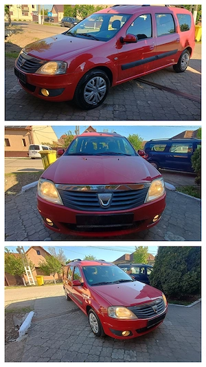 Vând Dacia Logan MCV 7 locuri, 1.6 16V 105 cp cu climă 