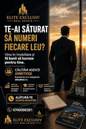 Alătură-te echipei noastre de agenți imobiliari.