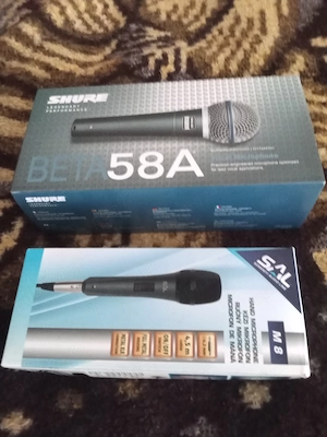 Vand Microfoane : Shure Beta 58A , Sal M8, Sistem Wireless 4 Microfoane