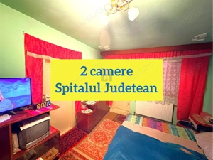Apartament 2 camere de vanzare – zona Spitalul Judetean, ideal pentru investitie