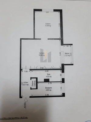Apartament 2 camere de vanzare – zona Spitalul Judetean - imagine 7