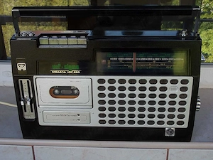 Radio casetofon Vef-Sigma 260,vintage mono 1978 Letonia
