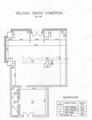 Spatiu comercial semicentru spre aeroport, 101mp - imagine 7
