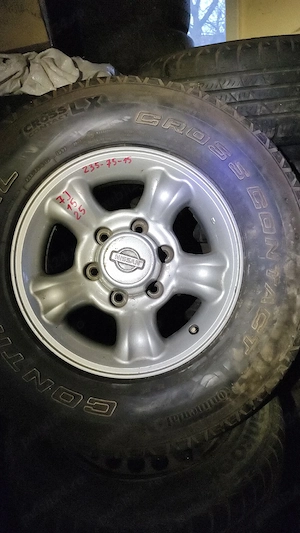 jante aliaj 6 x 139,7 japoneze mari terrano Mitsubishi hiluxrontera - imagine 4