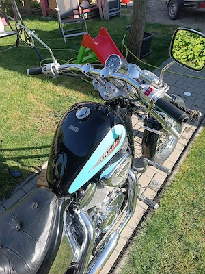Honda Shadow VT600cmc cu furci lungi din fabrică - imagine 3