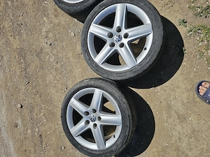 Vând jante golf 5 /Audi a4 R17  - imagine 2