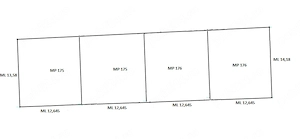 Bucuresti Militari 4 Loturi MP 175 fiecare+drum privat 4 mt - urbanism 2025 P+2+M MP 202 construibil - imagine 10