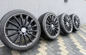 Vând Jante Originale Mercedes 225/45 R 19 cu tot cu anvelope all season în stare bună ‼️ - imagine 3