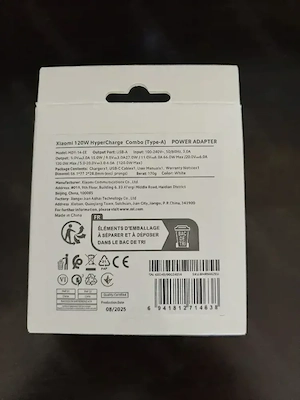 Încărcător Xiaomi 120W Original Nou Sigilat - imagine 2