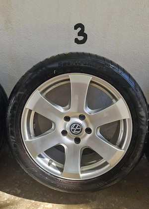 Anvelope de vara Fulda 235/45/17 cu tot cu jante - imagine 8