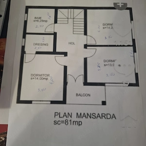 Casa de vânzare zona f - imagine 3