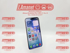 iPhone 15 Plus Pink 128GB Neverlocked Stare Buna Bateria 100% Cu 36 de incarcari Garantie Martie 202