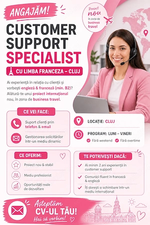 Customer support Specialist with french