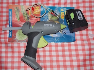 RAPID BGX300 pistol de lipit cu batoane silicon cu acumulator Li-ion - imagine 3