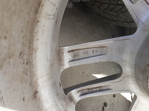 Set 4 jante aliaj 17 RIAL 5x112 Mercedes C, E, V class W204 W205 W213 W447 W639 Vito - imagine 7