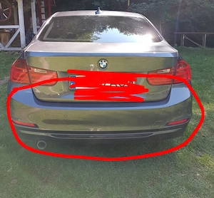 Spoiler BMW spate