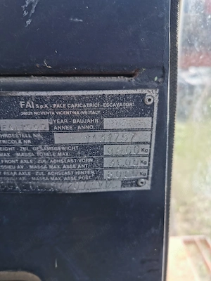 Buldoexcavator FAI 100D 9t - imagine 8