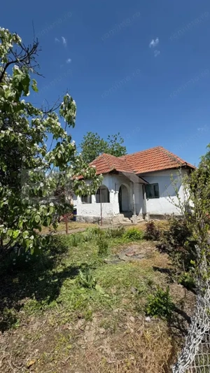 Casa cu teren 1100 mp și hala în curte, sat Cârbești