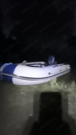 Aqua storm evolution 3.6m+motor evinrude 5cp 2T cismă scurtă  - imagine 3