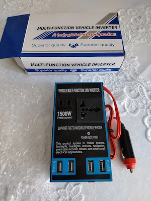 Invertor auto 12V - 220V nou - imagine 2