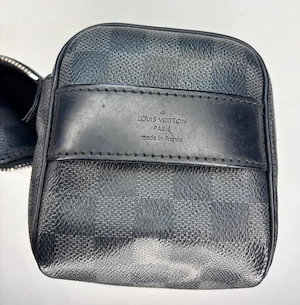 geantă originala de toaletă Louis Vuitton Damier Graphite - imagine 3