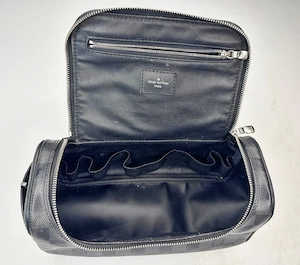 geantă originala de toaletă Louis Vuitton Damier Graphite - imagine 2
